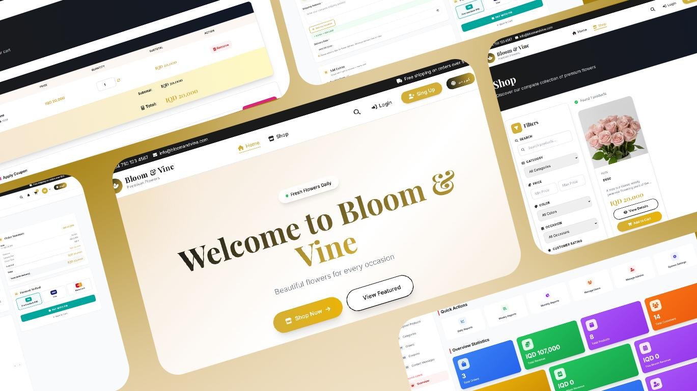 Building a Bilingual Flower Shop E-Commerce Platform